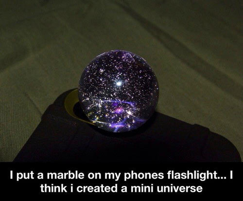 A mini universe…