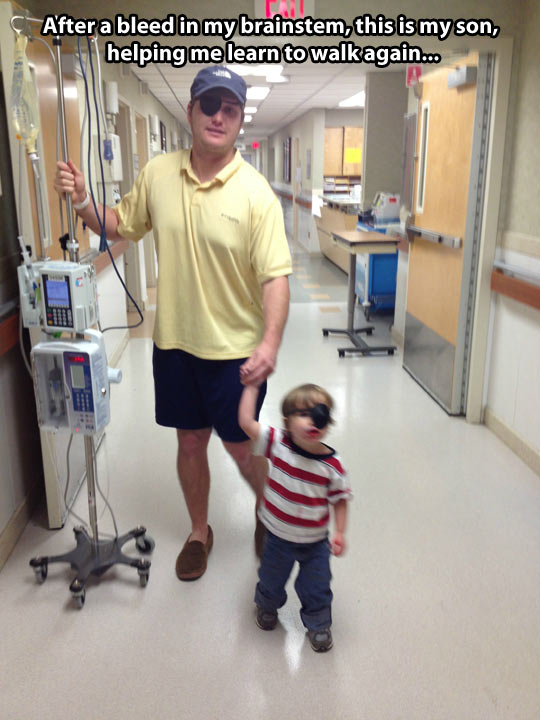 Learning to walk again with the best teacher…
