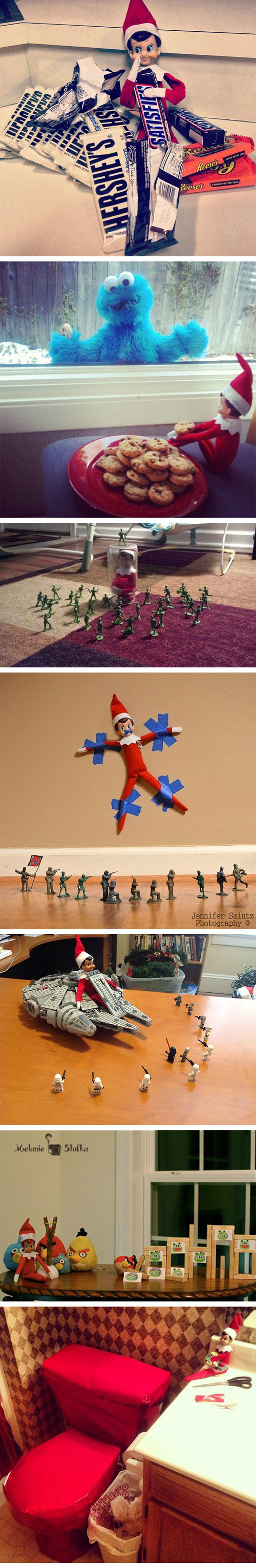 funny-Christmas-Elf-Shelf-eating-chocolate