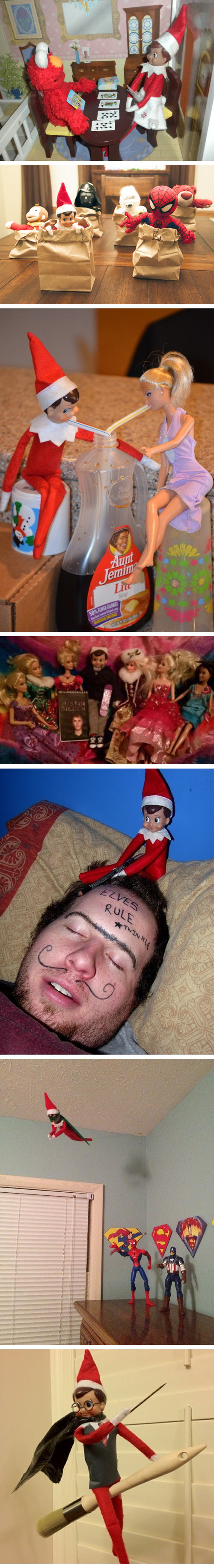 funny-Christmas-Elf-Shelf-playing-cards
