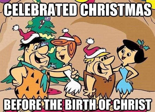 The Flintstones were the first hipsters…
