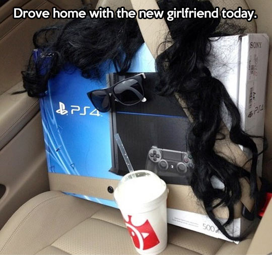Having a girlfriend these days…