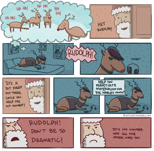 funny-Rudolph-Santa-reindeer-dramatic