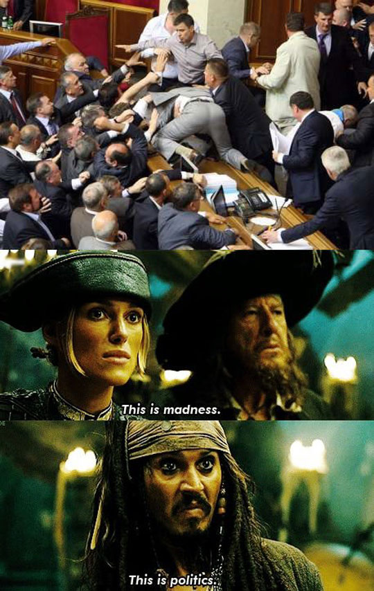 funny-Ukrainian-parliament-fight-Pirates-Caribbean