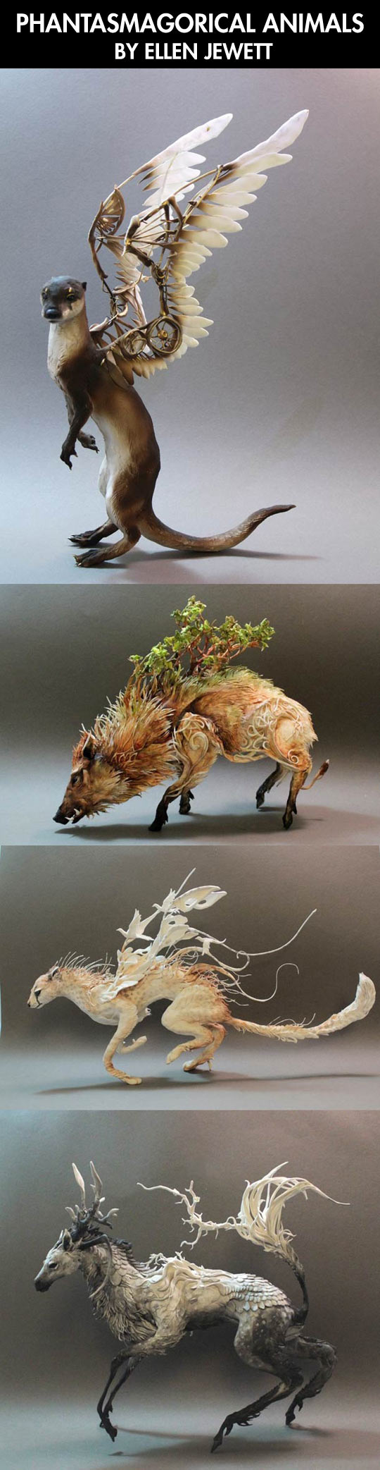 Amazing animal sculpture art...
