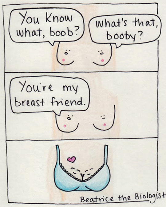Breast friends…