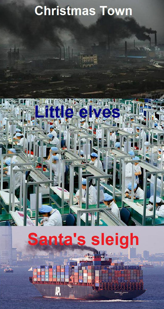 funny-town-factory-workers-Asian-Christmas