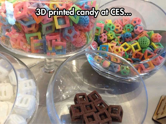 Now I can print my candies…