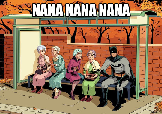 funny-Batman-Nanna-grandmother-bus-stop