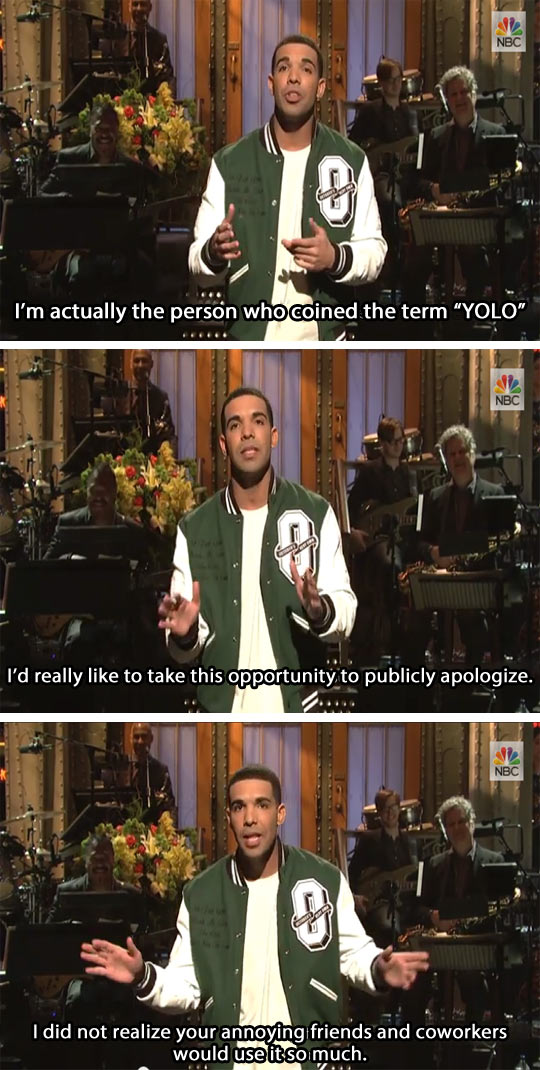 Drake’s apology…