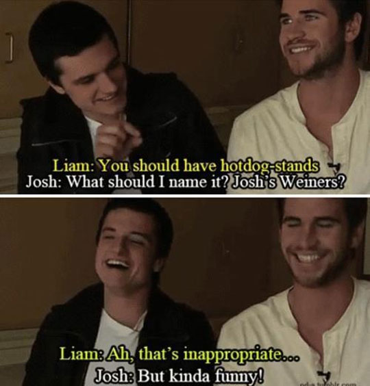 Josh And Liam Joking Around