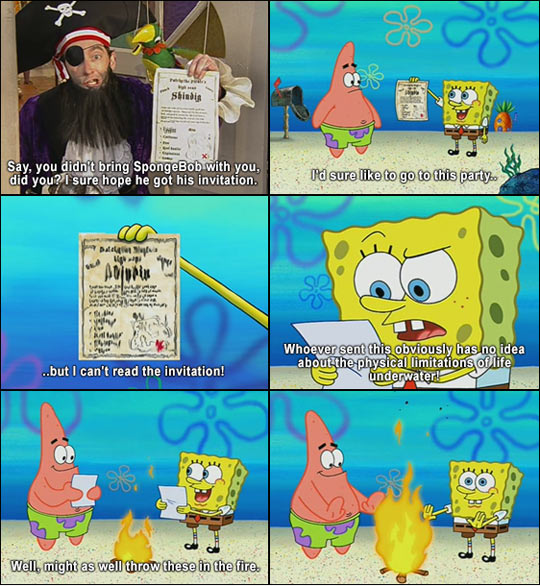 funny-SpongeBob-pirate-Patrick-invitation