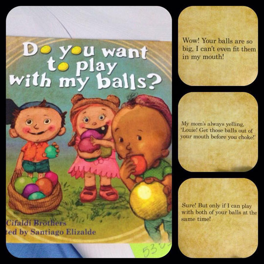 Children books these days…