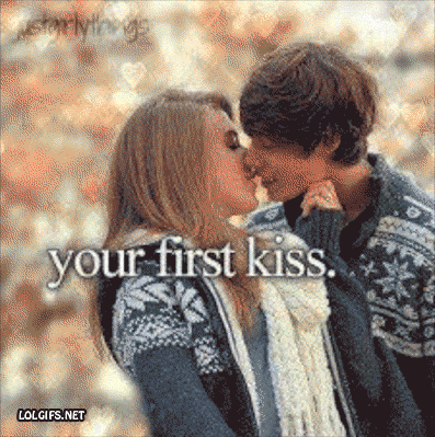 First kiss: expectation vs. reality...