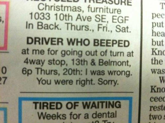 funny-newspaper-announce-driver-message