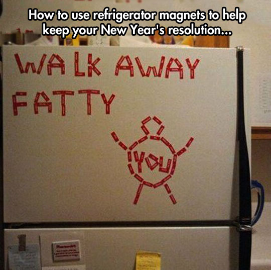 My refrigerator can be really mean sometimes…