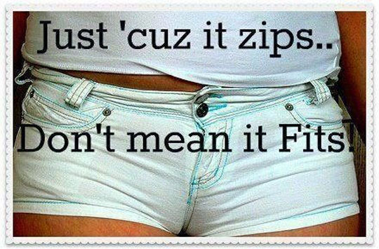 Just because it zips…