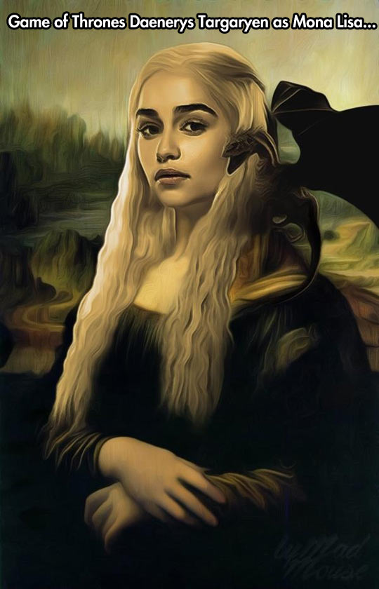 cool-Game-Of-Thrones-Daenerys-Targaryen-Mona-Lisa