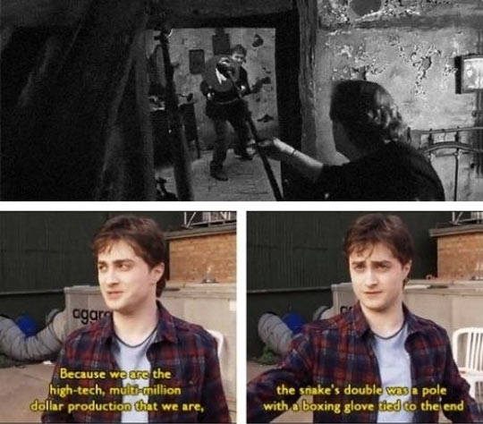 Daniel Radcliffe talks about filming the penultimate Harry Potter film…