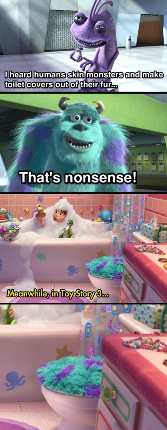 One of Pixar’s darkest jokes…