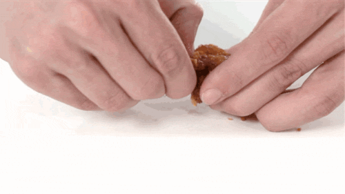 How to eat chicken wings...