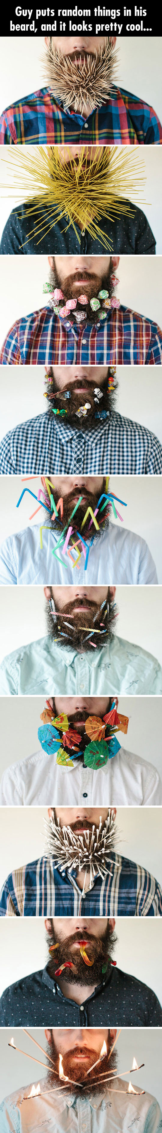 If you are bored and have a beard…