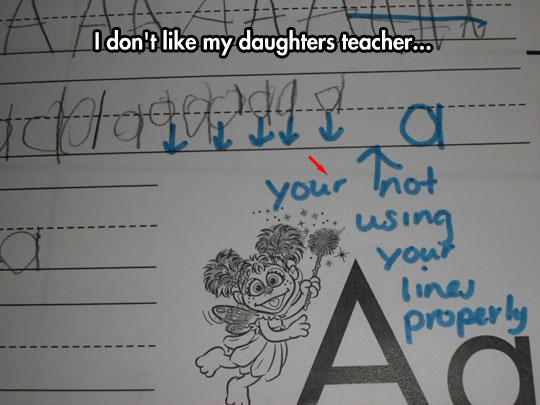 funny-teacher-test-correction-misspell-daughter