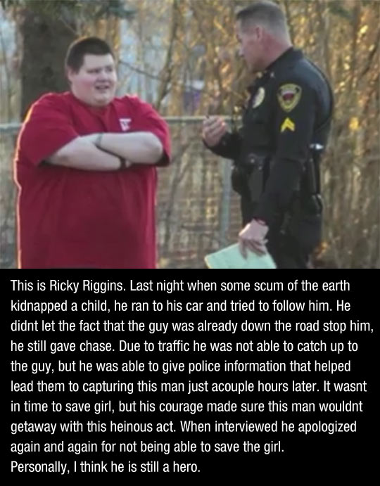The world needs more people like Ricky…