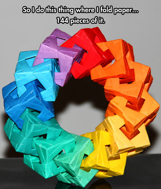 cool-origami-folded-paper-cubes-color-gradients