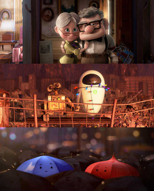 Pixar’s cutest couples…