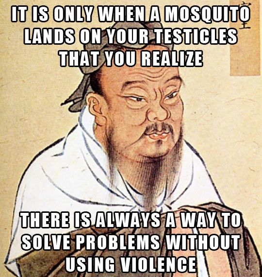 Wise Advice, Confucius
