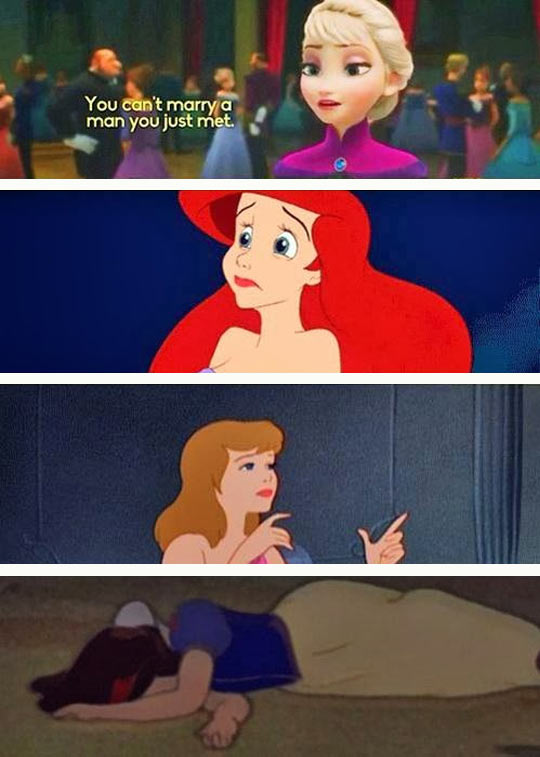 Frozen was quite the step forward for Disney…