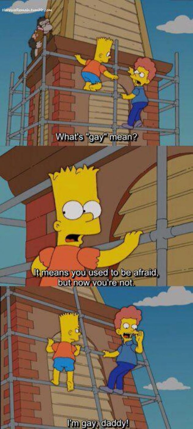 This is why I love Bart Simpson…