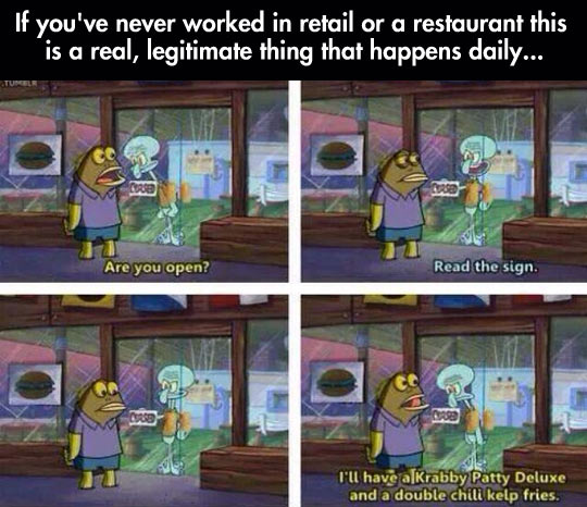 Retail Employees Know The Feeling