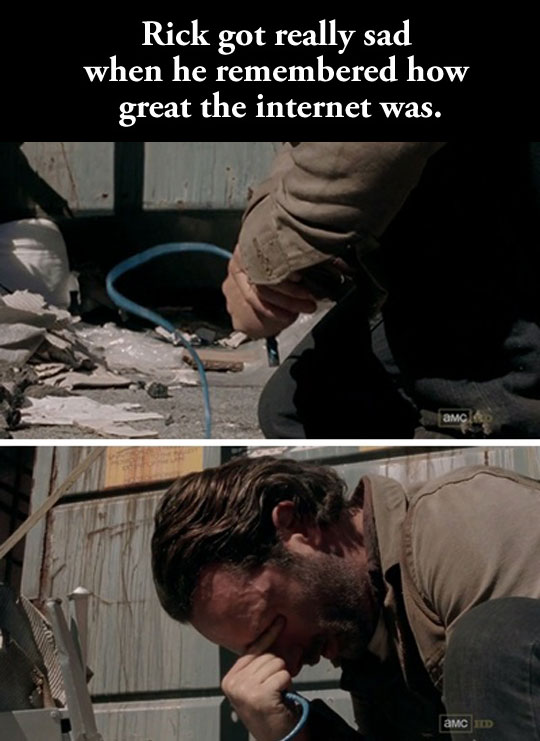 Finding Out There’s No Internet
