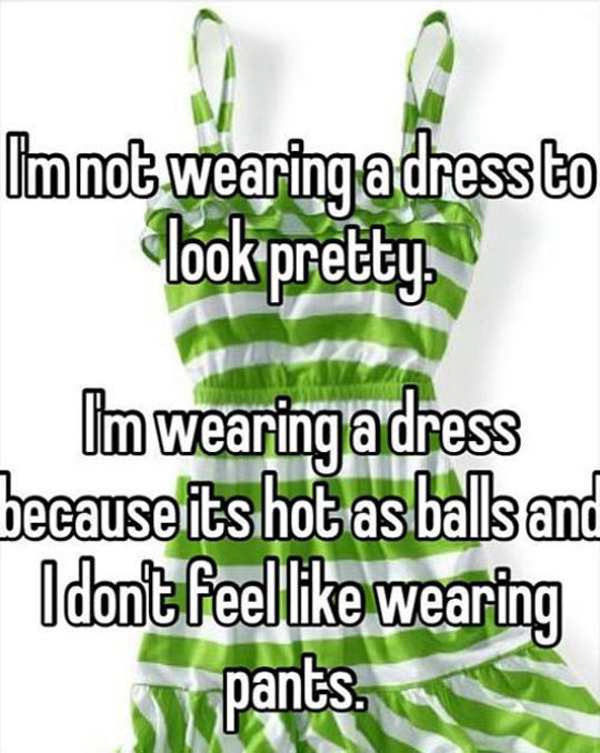 Why I’m Wearing a Dress