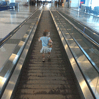 How To Wear Out Your Toddler In An Airport