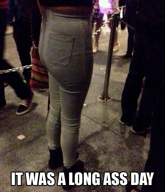 high waisted jeans funny