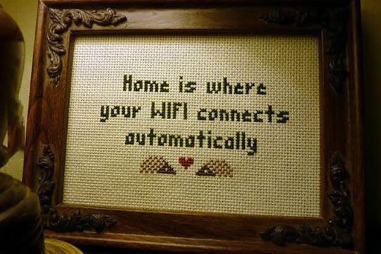 Home Is Where The WiFi Is