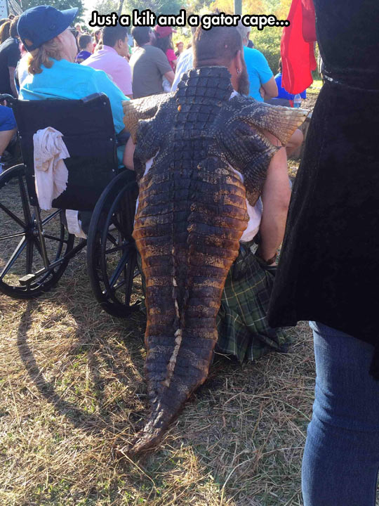 funny-man-alligator-cape-weird