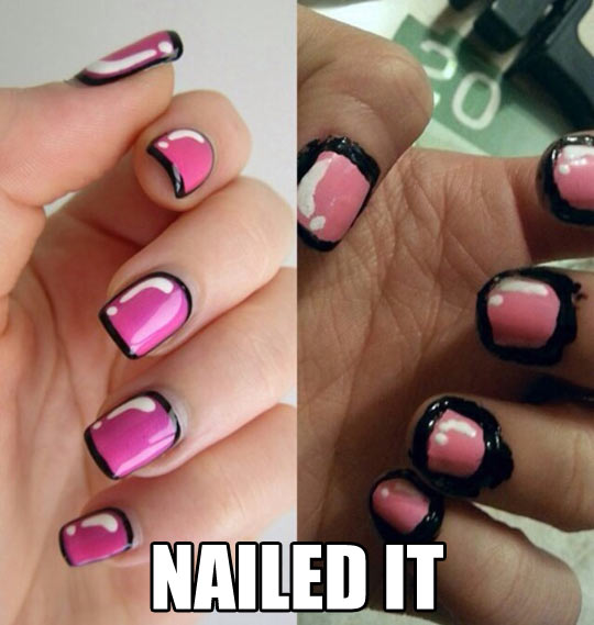 Nail art fail…