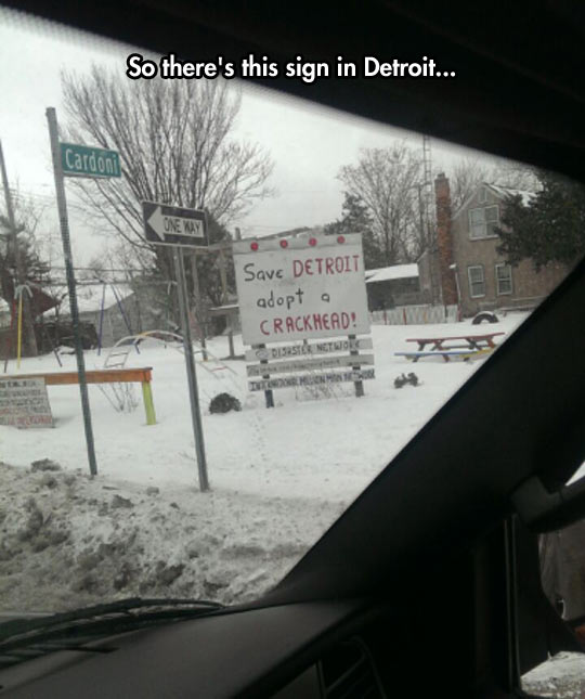 Do your part for a better Detroit…