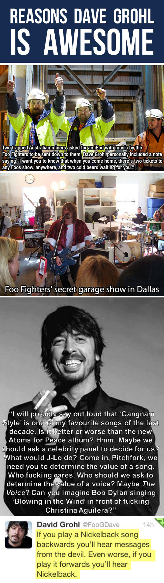 Dave Grohl Is a Really Good Guy