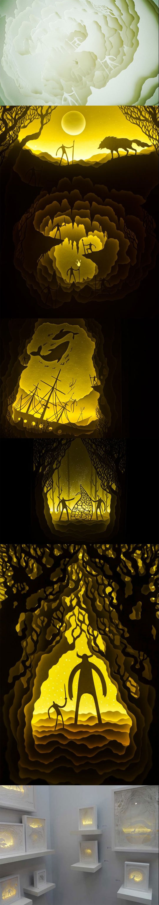 cool-paper-cut-diorama-design-light