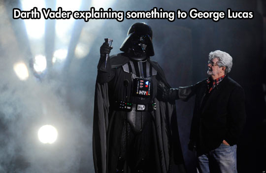 funny-Darth-Vader-George-Lucas-Movie-Set