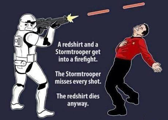 Star Wars vs. Star Trek Fight
