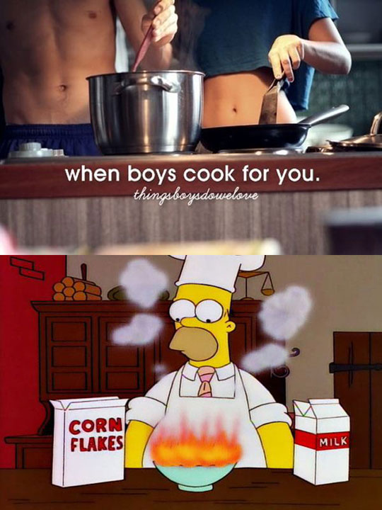 When Boys Cook