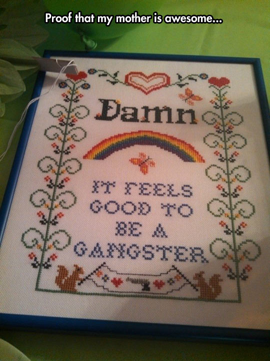 funny-embroidery-feeling-good-gangster