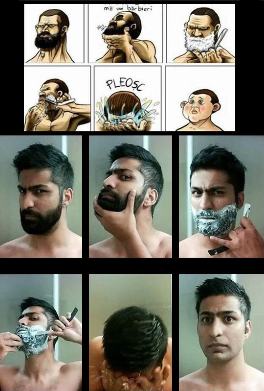 funny-friend-shave-comic-beard