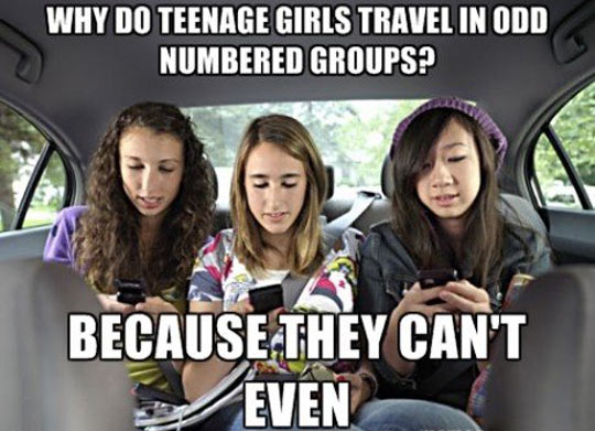 Teenage Girls These Days